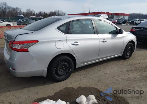 2015 Nissan Sentra Sv z USA, uszkodzony, nr VIN 3N1AB7AP7FY240957